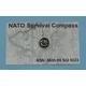 La NATO Survival Button Compass 1605
