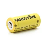 Batterie CR123A 3,7V rechargeable