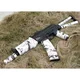 Camo Form neige mis en place pour camoufler une arme (airsoft ici)