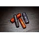 Comparaison entre les Matchcap et les Matchcap XL (versions gunmetal et orange)