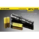 La Nitecore SRT6 utilise une batterie 18650 ou deux CR123