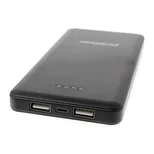 Gros plan sur les sorties USB du chargeur (ici en version noire)