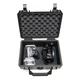 La valise Pelican 1150 peut contenir comme ici, une GoPro et ses accessoires