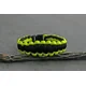 Bracelet en paracord Herostrap (en version Black Yellow)