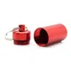Porte-clés capsule conteneur étanche (version rouge)