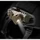 La Petzl Strix VL (ici en version désert) peut se porter sur un casque
