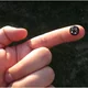 Nano button compass 10mm