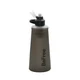 Filtre BeFree AC 1,0 L noir vu de face, capuchon rabattable ouvert