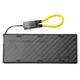 Panneau en fibre de carbone portant le logo Nitecore et la mention 10000 mAh 39 Wh
