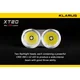 Ses deux LED Cree XM-L U2 diffusent un faisceau d'une puissance max de 1200 lumens