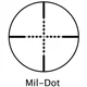 La lunette de visée Varmint 8-32x50 AO est dotée d'un réticule Mil Dot