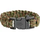 Bracelet en paracord camouflage Woodland (modèle CT3019)